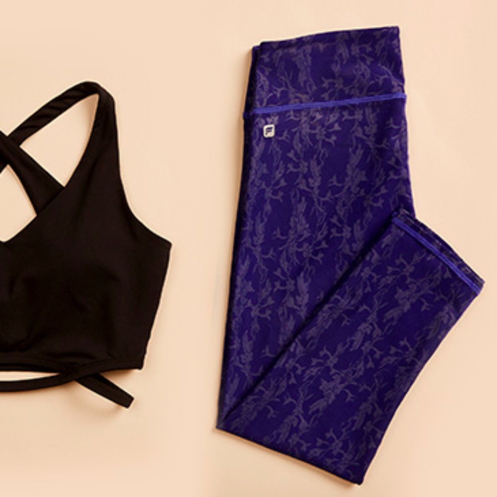 Fabathletics Salar Printed PowerHold Capri